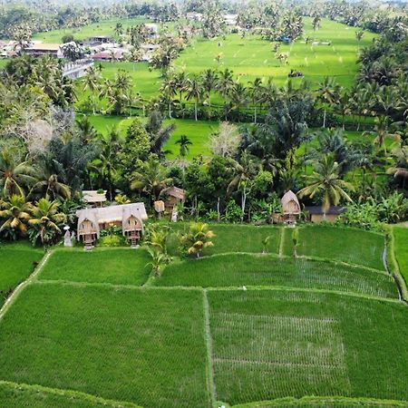 Kawig Bamboo House - Ricefield View, Eco Bamboo Home Tampaksiring Exterior foto